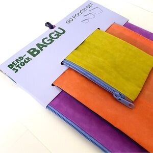 BAGGU • Deadstock Go Pouch Set in Thrift Store